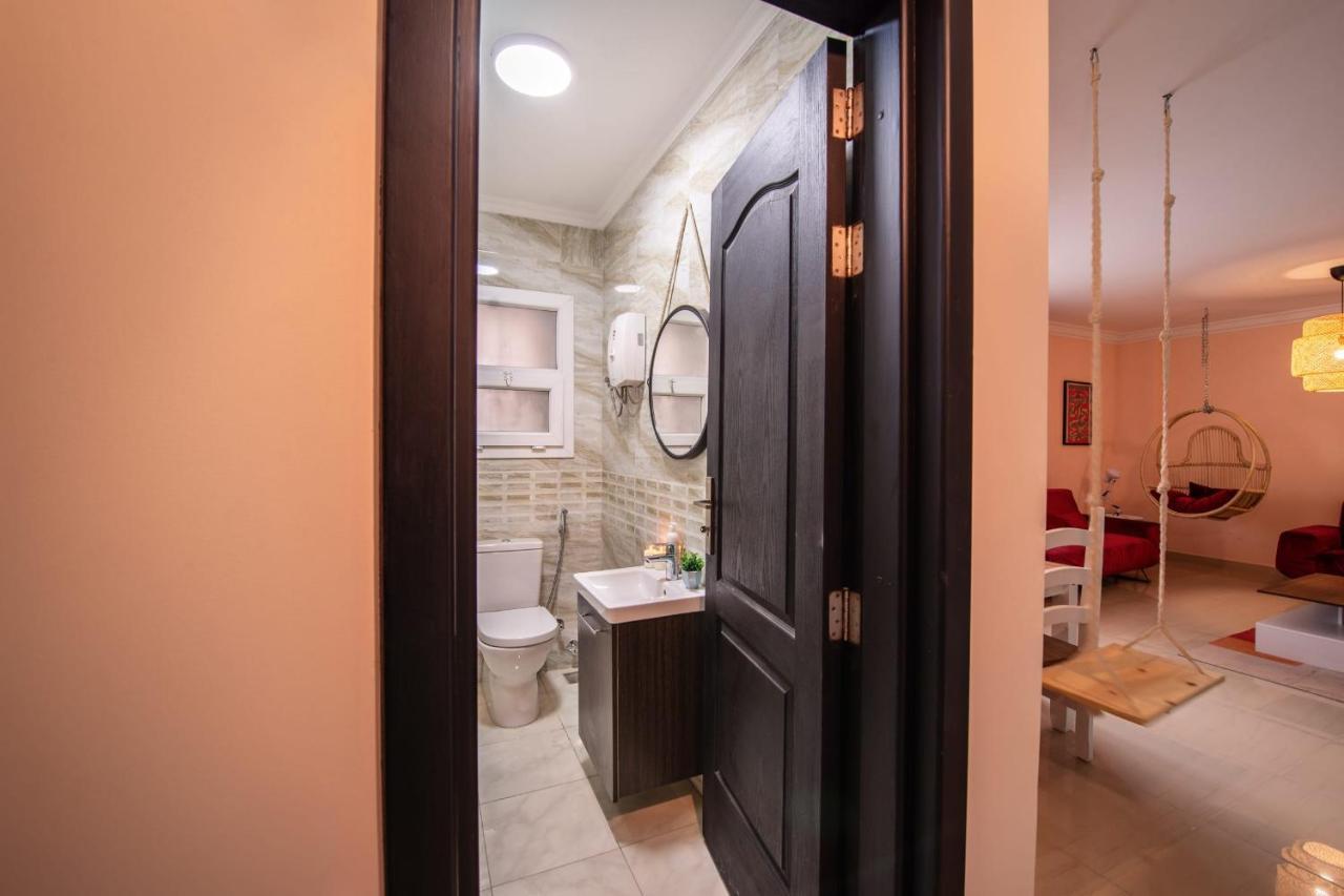 The 2Bdr Compelling Condo 5 Min To Cai Airport Kairó Kültér fotó