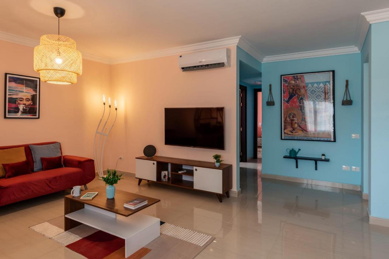 The 2Bdr Compelling Condo 5 Min To Cai Airport Kairó Kültér fotó
