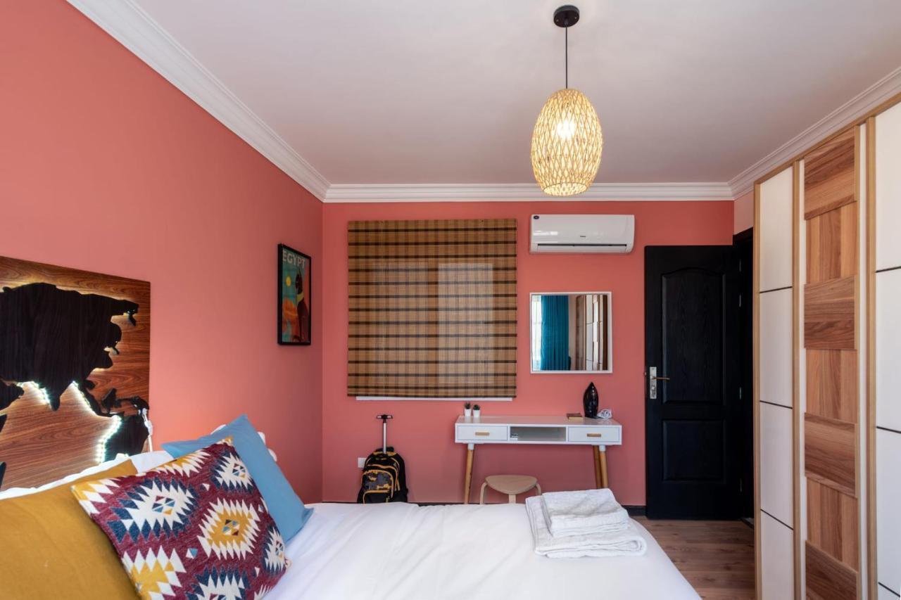 The 2Bdr Compelling Condo 5 Min To Cai Airport Kairó Kültér fotó
