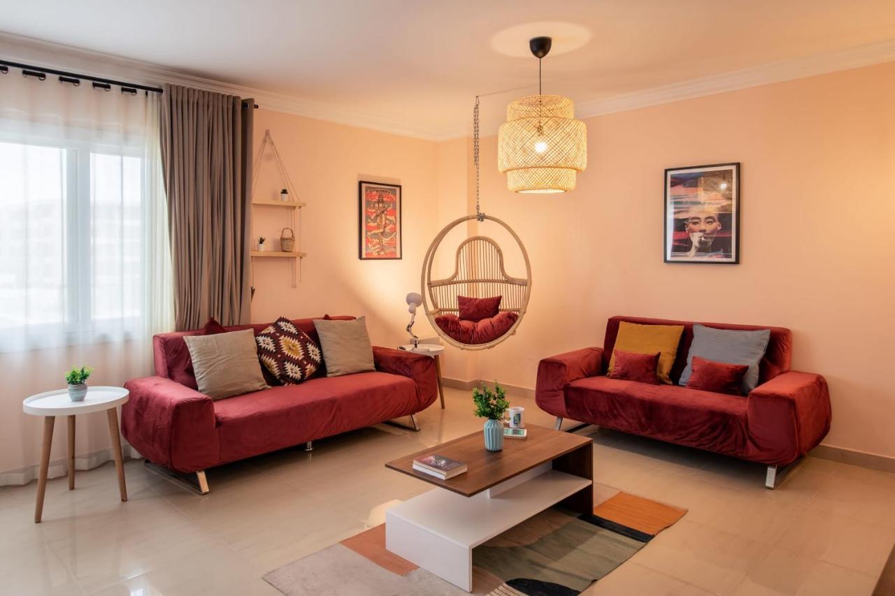 The 2Bdr Compelling Condo 5 Min To Cai Airport Kairó Kültér fotó