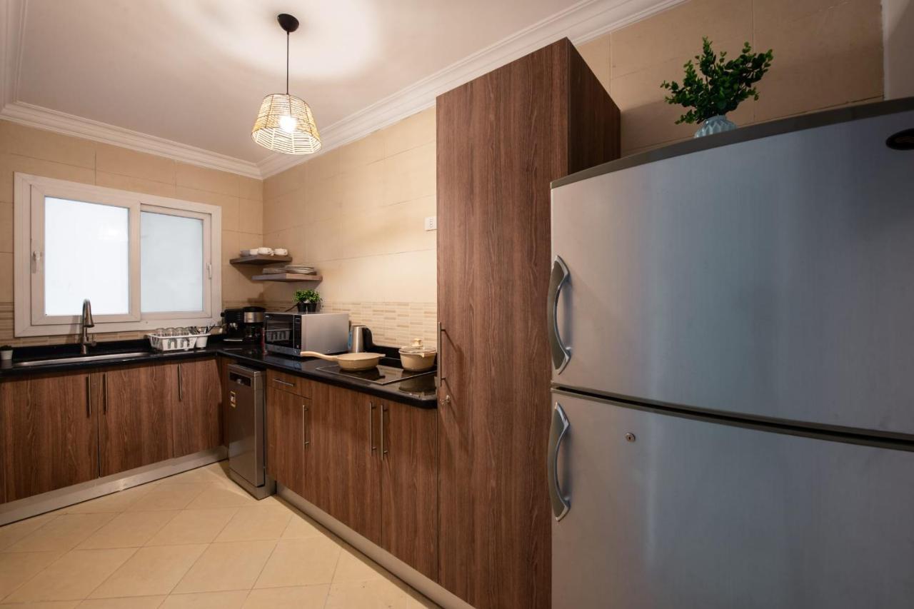 The 2Bdr Compelling Condo 5 Min To Cai Airport Kairó Kültér fotó